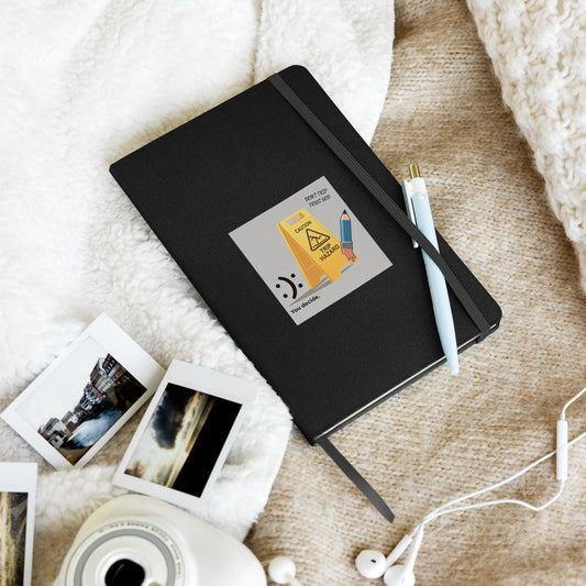 Inspirational  Hardcover bound notebook, Don’t trip, trust God